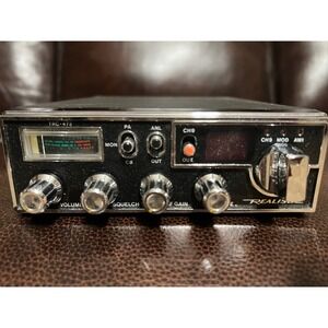 Realistic TRC 473 CB Radio Transceiver 40 Channel AM 12V DC Vintage Untested